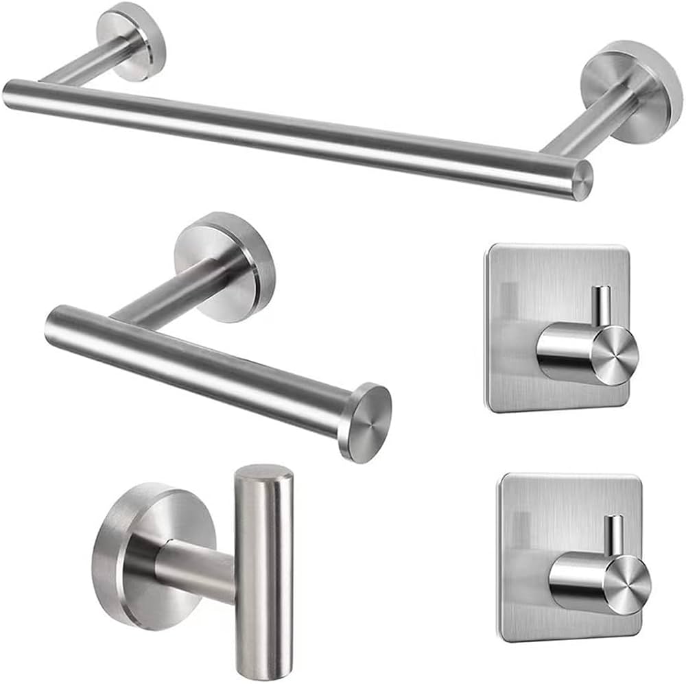 5 Piece Bathroom Hardware Set SUS304