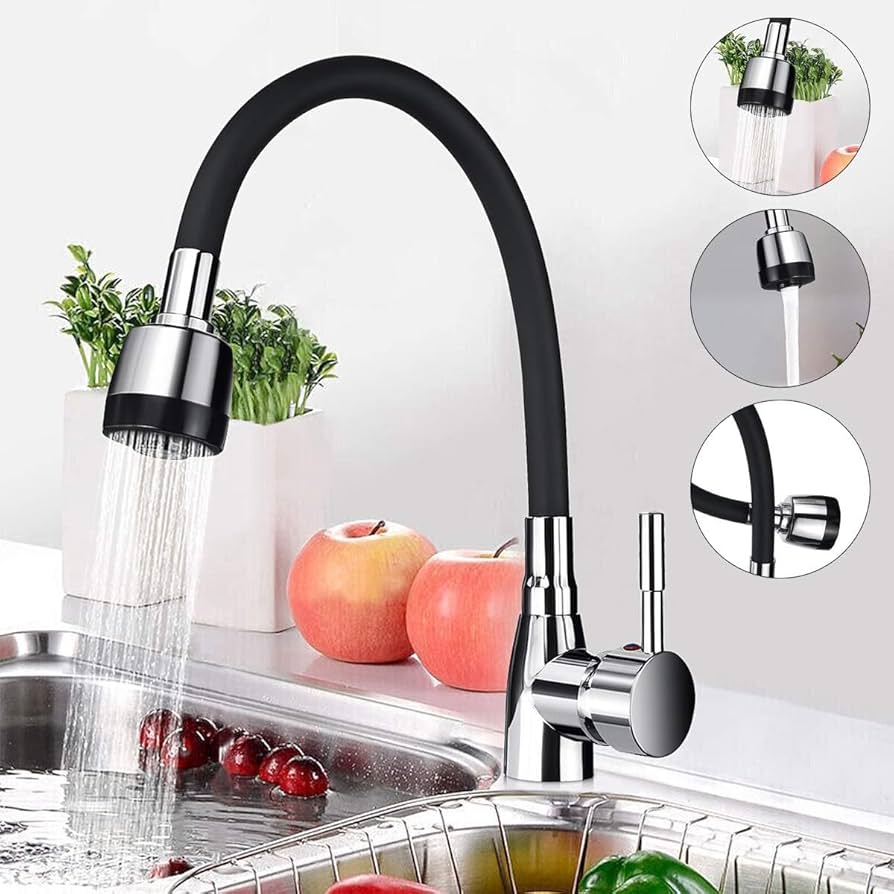 360° Rotating Flexible Kitchen Mixer