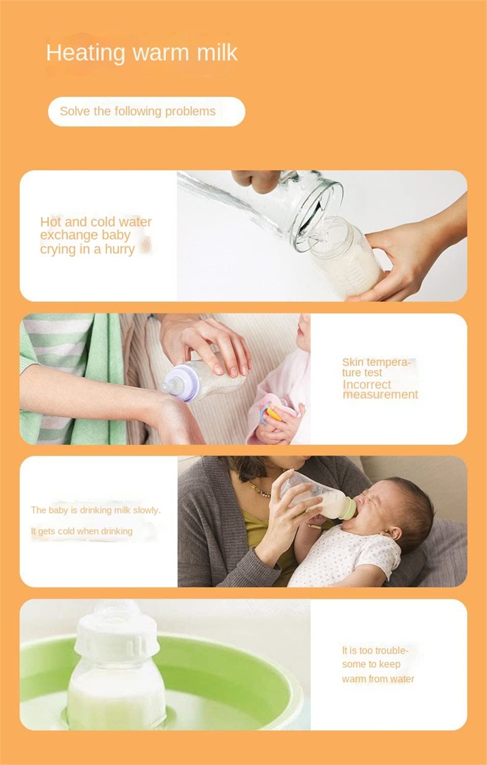 BABY MILK PORTABLE TRAVEL WARMER