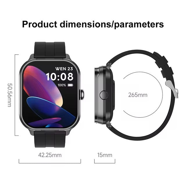 NEW 2- IN - 1 SMART WATCH WITH WIRELESS EARBUDS